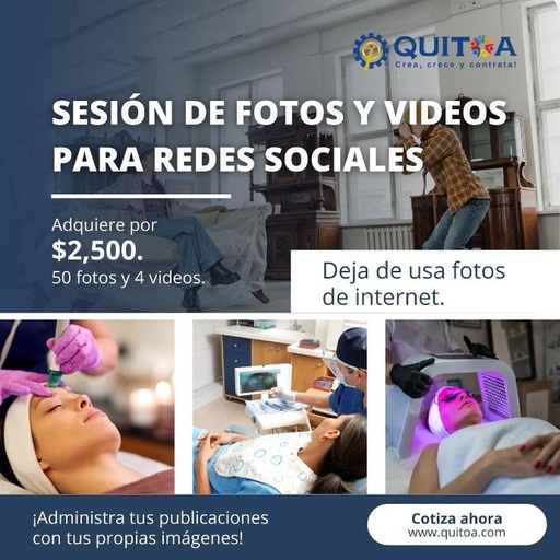 Sesión de fotos